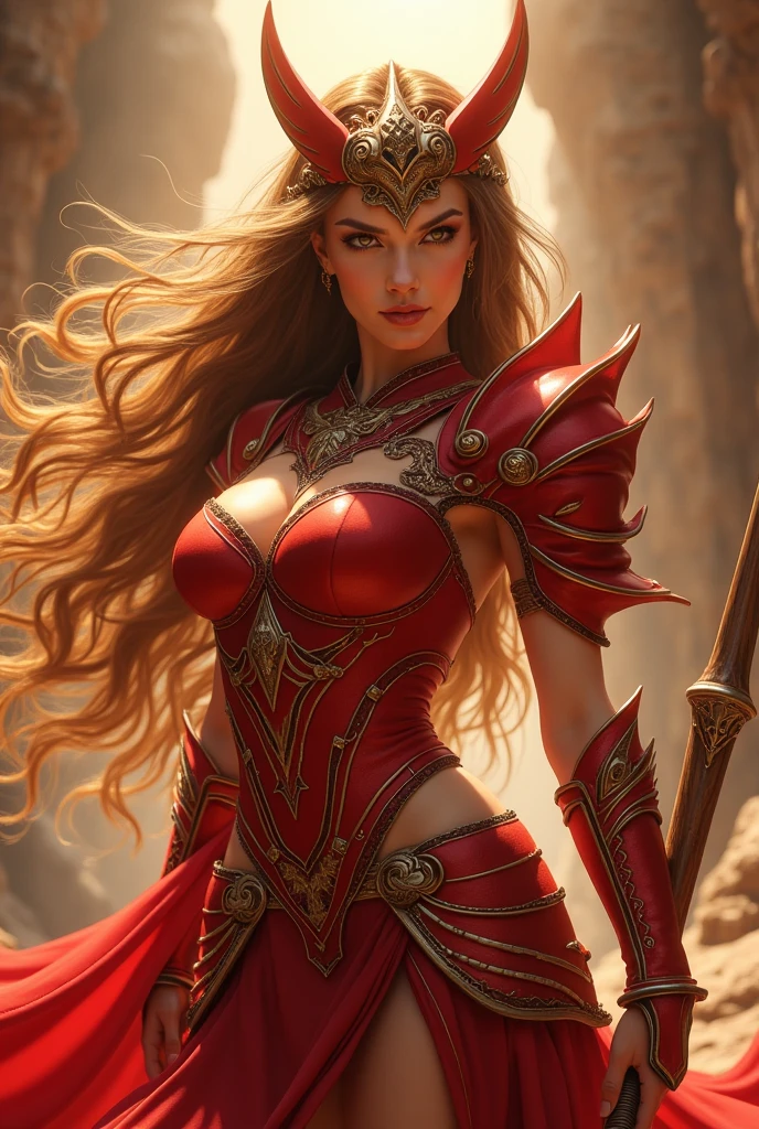 (megan fox:1.25), (muscular:1.5), (full body view:1.25), (red and black colors:1.46), (woman:1.1),(very muscular bodybuilder girl:1.25), (huge upper body:1.25), (narrow hips:1.0), long hair, (gothic intricate ornate vampiric armor:1.25), (gauntlets:1.0), (shoulder armor:1.1), ((tarot style frame:1.25)), (glowing red eyes:1.25), (huge muscular arms:1.5,), (10-pack abs:1.4), (lots of veins:1.25), (horror:1.0), (esoteric:1.1), (solo:1.4), (dynamic angle:1.0), (cowboy shot:1.0), thin legs, Realistic, Very detailed face and eyes, (masterpiece:1.1), (best quality:1.1), (ornate:1.1), (beautiful girl face:1.25)