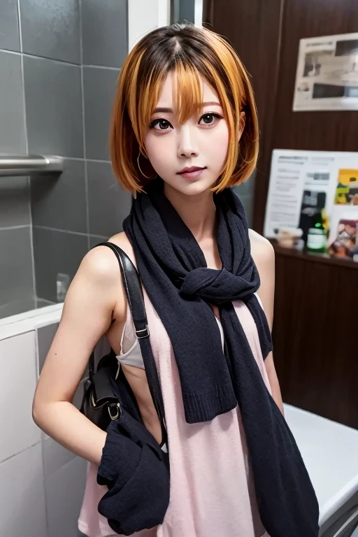 masterpiece, Bokeh, (Cat ear:1.4), Sitting on the beach at sunset, Looking at the audience, office lady, pantyhose,(masterpiece, Highest quality, It captures a very cute moment, Depth of written boundary, Super detailed, Ultra-high resolution, C4D, Octadale, 3D Modeling,Realistic human photos、 8k, 16K, One Girl,Middle school students, 15 years old、Small breasts,Black Hair,short hair,Straight Hair,Light brown eyes,Cute Face), Bloomers, Black tank top, zettai ryouiki, Wet clothes,Classroom Nights,Moonlight, Good elevator, Take off、Real-life skin、Not an anime、Realistic、