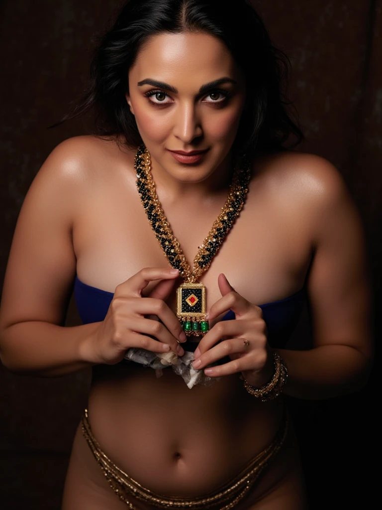 Deep cleavage, medium , realistic