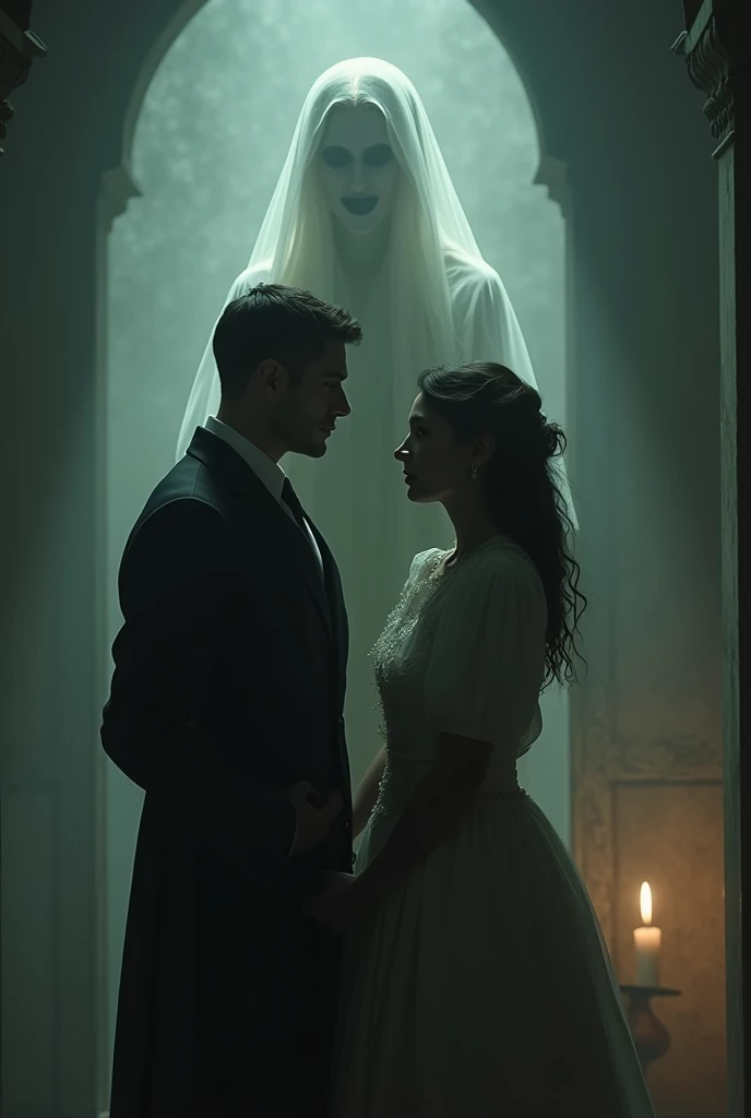Man marrying the ghost of "La Llorona"