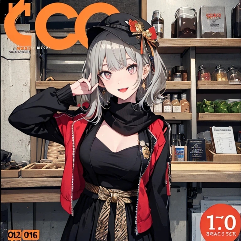 (small breasts:1.2), (perky chest:1.2), (pointed chest:1.2), (Pudding cake magazine cover:1.3),(from above:1.0),(shoot from the side:1.1),masterpiece, 1girl, Amazing Cleavage:1.1, thin waist, optimum,tmasterpiece,hight resolution,best qualtiy,hyper HD,super detailing,awardwinning,a 18yo cute girl,(The upper part of the body),anatomy correct,Beautiful Black miniskirt,garters,Gaze,Small face,bangss,holster,Beautuful Women,hands up,leg holster,Gaze,black boots,Cowboy Shot,cute face,a blond,Longhaire,Twin-tailed,Braids, Hairline,(scarlet eyes),long eyelasher,Hanging eye corners,White skin of the, ((see through camisole:1.1)), ((Sheer nipples:1.0)),Rocket Tits,(Slim body),smile,seductive weak smiling,(with sparkling eyes and a contagious smile),little open mouth, Looking at Viewer,