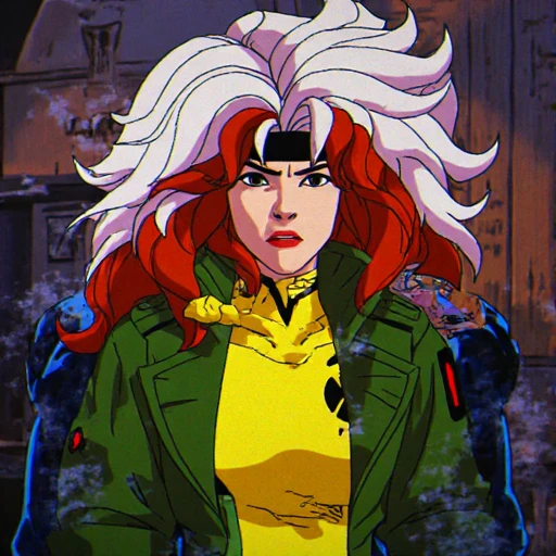 (best qualityer, work of art, colorfully, dynamic angle, highest detailded)
animated cartoon_x_ten mens_on its own,ownwaifu,
long body hair,breastsout,brown body hair,greeneyes,lipstick,make up,lips,white body hair,two-tone body hair,headband,wavy body hair,large breastsout,messy body hair,curly body hair,big fit ass_body hair,
yellow May,jaket,mitts,waist belt,yellow mitts,green May,May,multicolored May,Super heroi, firm skin,roupas multicolorfullys,
(high resolution textures), (details Intricate, hyperdetailded:1.15), detailded, (offcial art, extreme detailded, highest detailded),