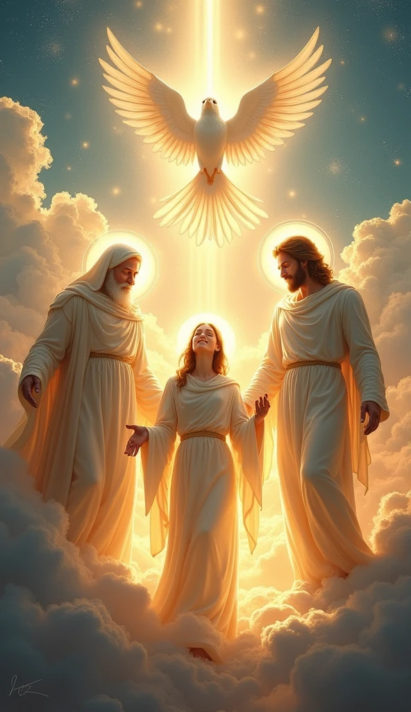 The Bible reveals that God exists in three distinct but coeternal and coequal persons: the Father, the Son, and the Holy Spirit.
