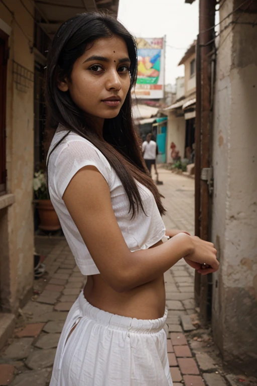(best quality,4k,8k,highres,masterpiece:1.2),ultra-detailed,(realistic,photorealistic,photo-realistic:1.37),taj mahal,beautiful detailed eyes,beautiful detailed lips,extremely detailed eyes and face,long eyelashes,1 girl,Indian girl,Northern Indian girl,long dark hair,serene expression,traditional Indian clothing,standing pose,admiring Taj Mahal in awe,marble monument,white domes and minarets,arches and calligraphy,reflecting pool,gardens and fountains,sunrise/sunset lighting,soft golden glow,subtle shadows,romantic atmosphere,heritage site,ornate architecture,intertwining geometric patterns,colorful inlay work,vibrant reds and blues,rich textures,flowing water,birds flying in the sky,peaceful ambiance,ancient Indian beauty, (skirt lift), (lifting skirt in one hand), (genitals visible), (private hair)