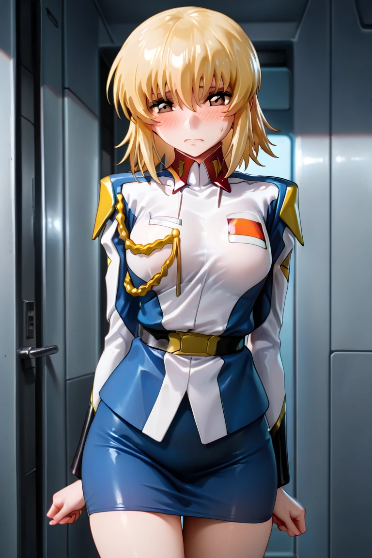 rialistic photo、Real Images、Top image quality、1girl in, sayla mass, Elegant,Spread Leg,Show white panties, masutepiece, Convoluted,Ultra mini skirt、White panty、 Realistic, Best Quality, absurderes, high face detail, Perfect eyes, 18 years old, Cowboy Shot, , Vibrant colors, White uniform, Skirt