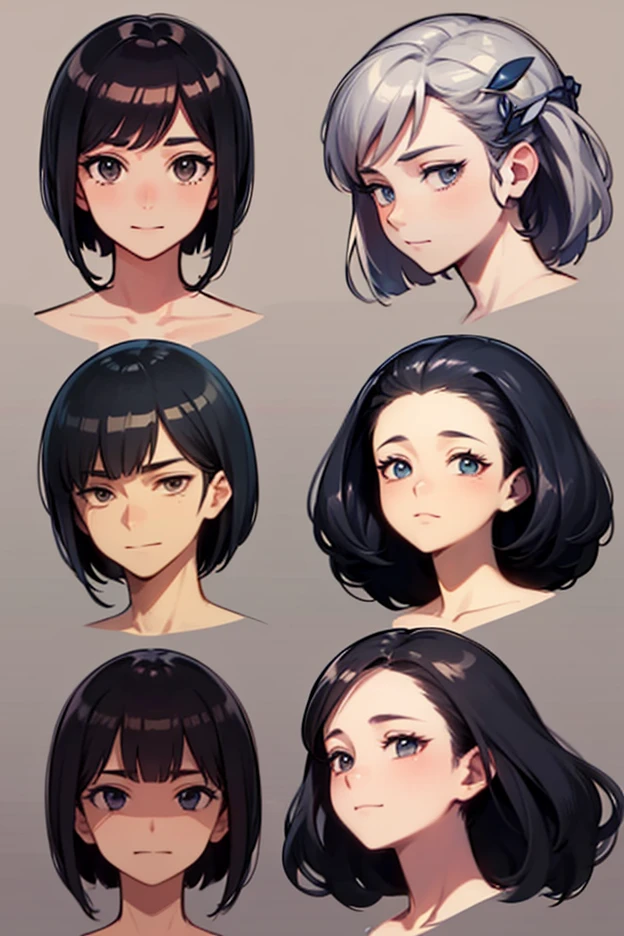 Top quality face,((Top Quality, 8k, Masterpiece: 1.3)),girl, (long black hair and blue eyes), ( 16 years old), (very small round breasts),Ultra detailed face, detailed eyes, double eyelids, (body builder:0.8),(shiny skin:1.2),(naked:1.2), character turnaround, Front view, Side view, Back view class, ((character design sheet)),(full-body view),character design sketch in various perspectives,