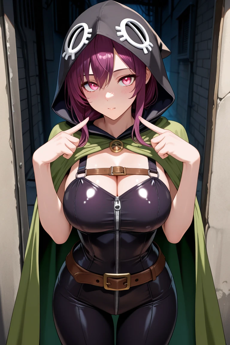 ((2 different characters, a man with brown hair, brown pants, no blouse, a bracelet on his arms, a backpack on his shoulders, with a boot, a belt with a sword)),((muscle)),((eyes yellow, happy face)) and a woman, cyborg, a bionic arm,((gigantic breasts, naked breasts, naked pussy, erect breasts, grabbing breasts)),((green hair)),((1 red eye and 1 eye purple, Desperate face)),walking In a haunted forest, at night))],