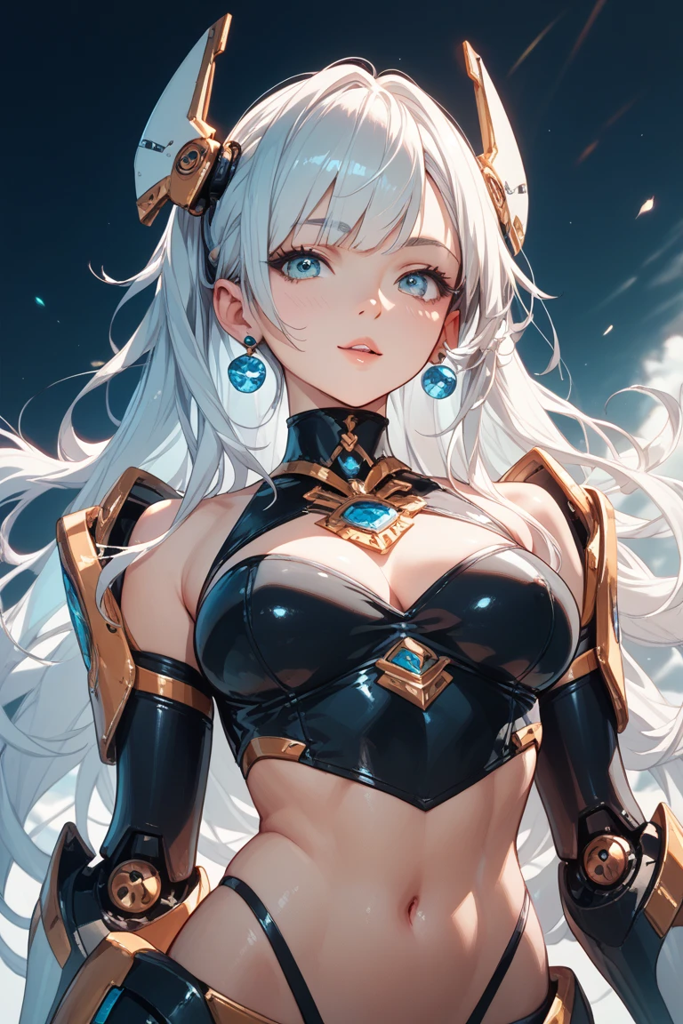(8k, master part, best quality, high resolution), fantasia, cara bonito, kawaii, fofo, olhos muito grandes, Anime Eyes Aesthetics, Rosto pequeno,1girl, sozinho, cabelos longos, orelhas pontudas, Seios enormes, bikini armor, pirocinese, up hands, , Exomagmatech, lava feita, translucent, olhos brilhantes, cabelos brilhantes, translucent skin, translucent hair,maos detalhadas, - Maos realista, maos bem feitas, maos perfeitas, rosto feminino perfeito, rosto feminino detalhado