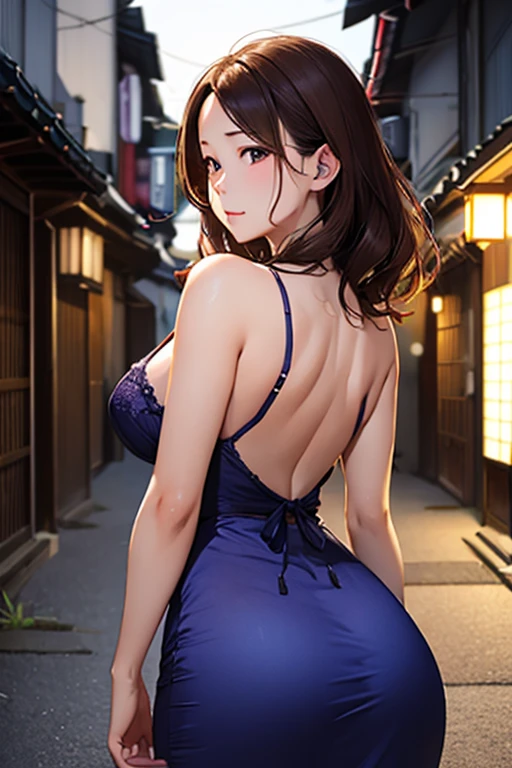 ((midynight, Need, 8K, tmasterpiece:1.3)), full bodyesbian, Long legs, Focalors:1.2, perfect figure beautiful woman:1.4, Slim abs:1.1, ((Dark brown hair, huge tit:1.2 ))Protruding ,Clothes can't cover it,The areola can be seen
