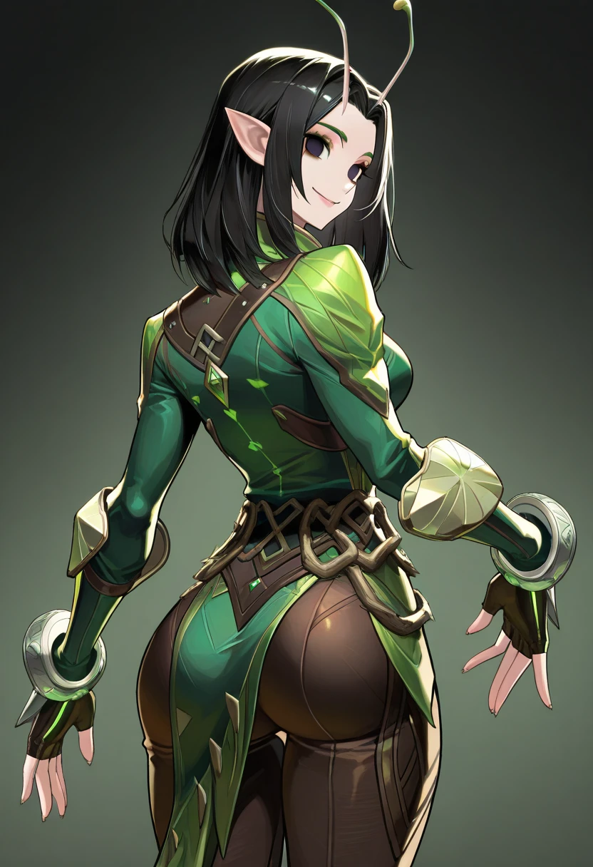 fantasy woman in folk outfit, vector graphics, strong contours