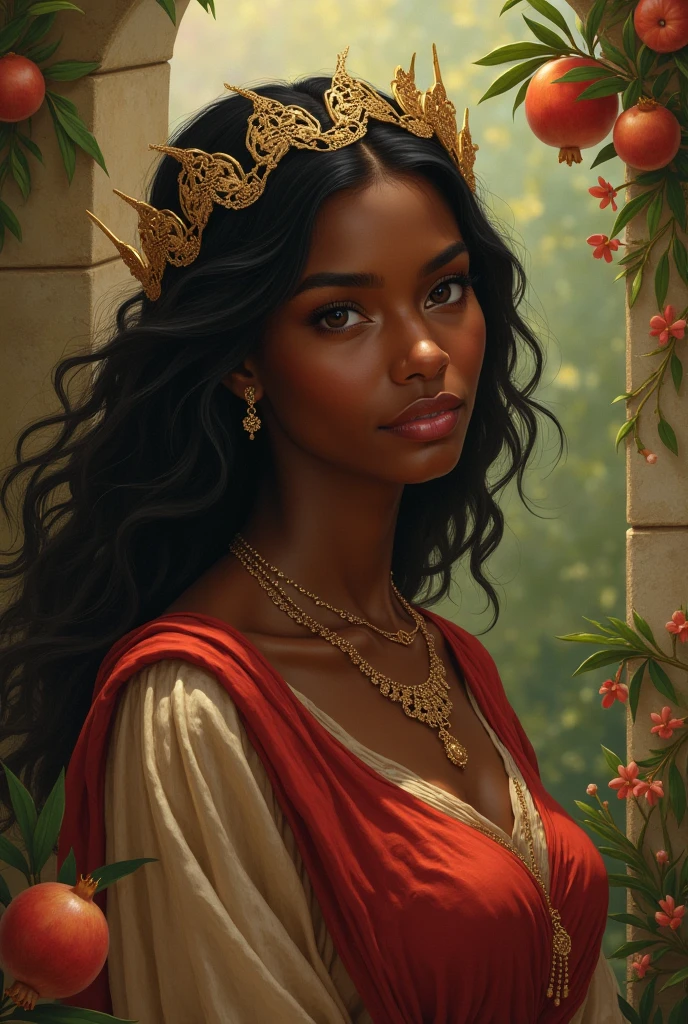A pretty black princess