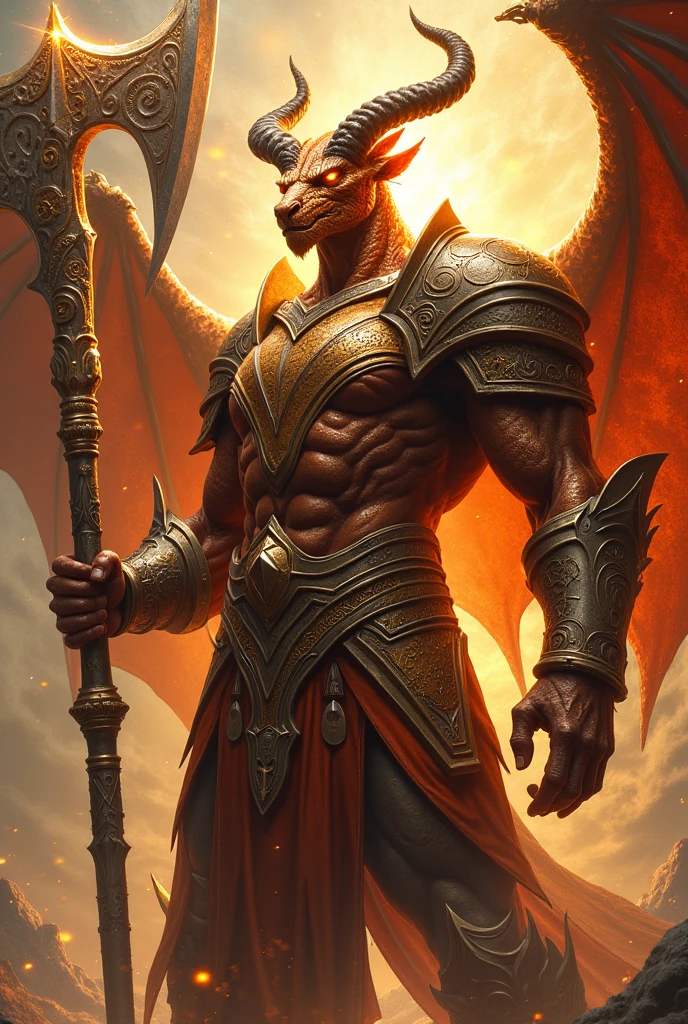 Badad - A servitor of Oriens, Paimon, Ariton and Amaymon. Solitary. ((best quality)), ((masterpiece)), ((inked)), majestic intricately detailed soft oil painting by jim lee from diablo of a horrifying naked red-skinned demon king standing in fire,( in hell:1.2), detailed monstrous evil winds and tempests, (wide spread bat like wings:1.2), scaly skin, (goat legs, ram horns:1.2), long curved horns, burning hellish landscape, barren, billowing smoke, tortured souls, (sparks:1.3) (extreme facial close up shot), deep shadows, dynamic angle, professional, soft lighting, photographed on a Canon EOS R5, 50mm lens, F/2.8, HDR, 8k resolution, highres, high detail, sharp focus, smooth, roughness, real life, photorealism, photography,cinematic Film still from (cannibal holocaust). --auto --s2