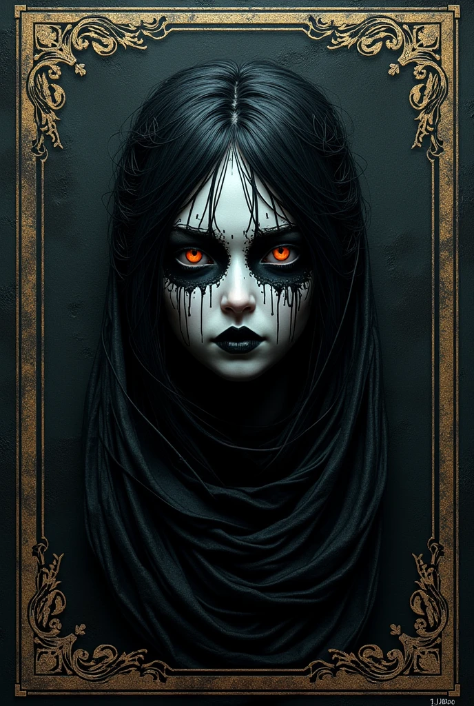 dark, unholy, evil, astral, creepy olpntng style, undead, rotting skin, mystical, nice perfect face with soft skin, concept art portrait by greg rutkowski, artgerm, hyperdetailed intricately detailed gothic art trending on artstation triadic colors, unreal engine, fantastical, intricate detail, splash screen, complementary colors, fantasy concept art, 8k resolution, gothic deviantart masterpiece, oil painting, heavy strokes, paint dripping, dark, unholy, evil, astral, creepy, <lora:epiNoiseoffset_v2:1>
