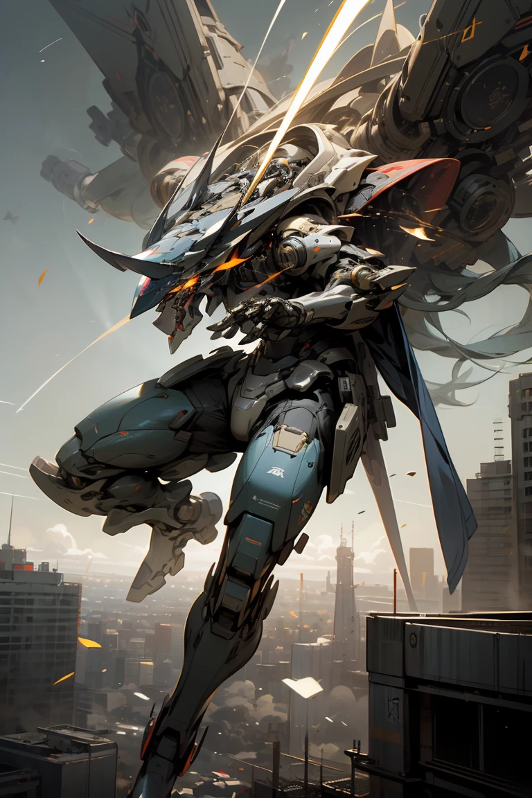 1girl, cyborg wing, armor skirt, jumping out of tower, highly detailed, intricate details, hyper detailed, 8k, photorealistic, cinematic lighting, dramatic lighting, volumetric lighting, vibrant colors, epic scene, dynamic pose, action scene, science fiction, mecha, futuristic, mechanical, industrial
