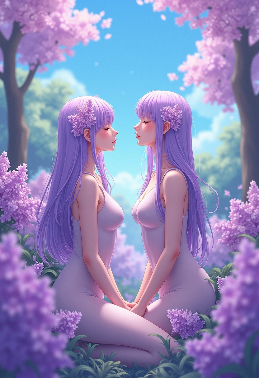 Tattoo Style: Develop a surreal garden where nude human bodies morph into lush flowers and foliage. Utilize vibrant colors and delicate details to symbolize the acceptance of the unique and natural beauty of each body.