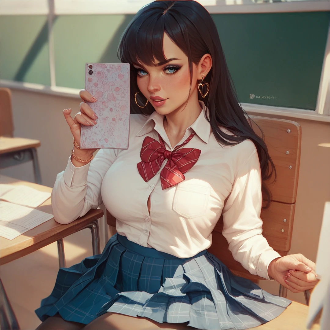 school bag naked Put a recorder in Anaru Erotic tits