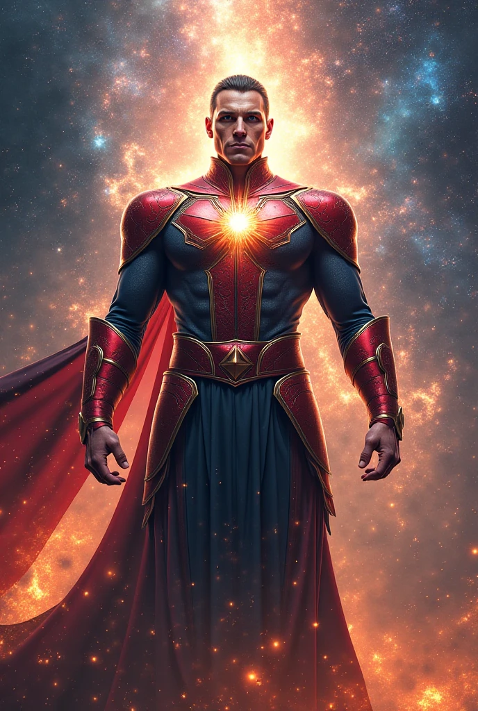 a photo of Magneto floating in the air, arms opened like a godly figure. He is glowing of a powerful energy <lora:Magneto:0.9>