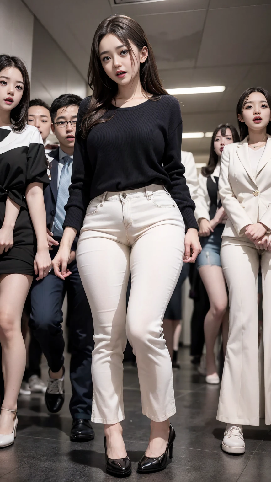 (Masterpiece:1.2), (Best quality), (Full body like:1.3) ,(Ultra detailed), (8K, Intricate), (Lens 135mm,F1.8), (Photorealistic)(Black background:1.3), Portrait photography,(dynamicposes),Side lighting,Edges are lit,Best shadow,Area light source,Perfect anatomy,Perfect face shape,Perfect for women,First-class female body,Refines skin texture,Fine cloth pattern,Meticulous beauty,Delicate and delicate skin,highlydetailed skin,paleskin,Delicate hair,glistning skin,top Quority, realisticlying, 8K, k hd, 1 rapariga, Female pervert, (Full body like:1.3), schools,痴女, blazer jacket, 校服,Visible nipple, with no underpants, The skirt is boldly pulled up, (legs are open), bend the knees and open the legs, The hairstyle is slightly shorter, Open your legs by grasping your knees with your hands, Buttoned shirt flutters