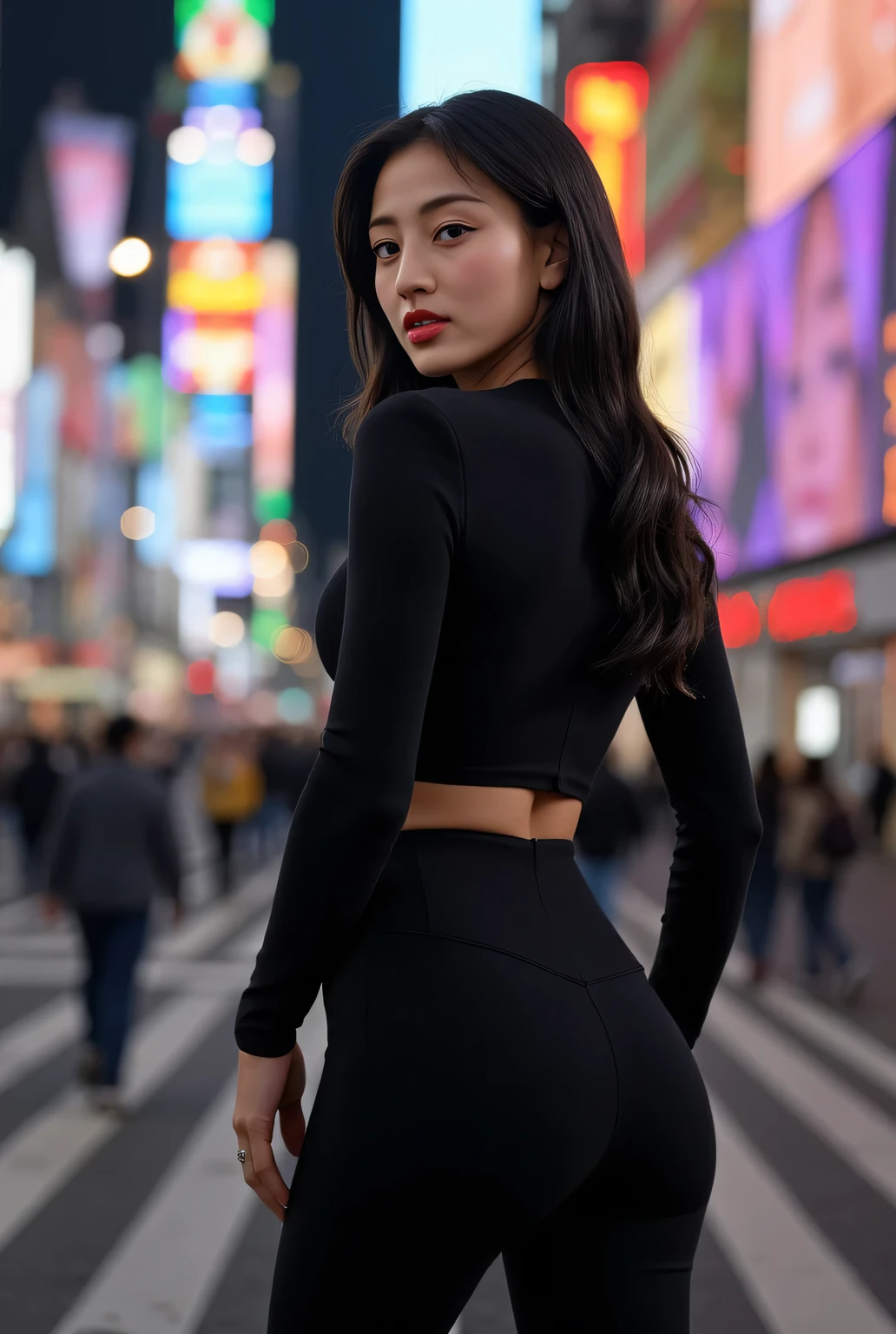 cinematic film still  ,a woman  (wearing baggy sweatshirt with stirrup leggings),  . shallow depth of field, vignette, highly detailed, high budget Hollywood movie, bokeh, cinemascope, moody, epic, gorgeous, film grain, grainy
mihirolora <lora:mihirolora:1>