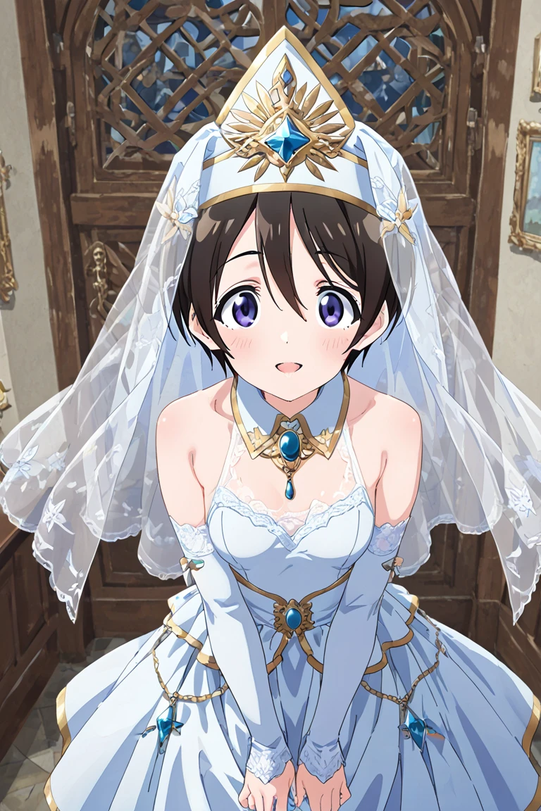 nsfw,uncensored,(super fine illustration,8K CG wallpaper,best quality,extremely detailed,ultra high res,best aesthetic),(cowboy shot,from front),1girl ,idolmaster, ((yukiho hagiwara)), (16yo,beautiful girl),((((beautiful brown eyes)))),(((beautiful brown hair))), ((short straight hair)))),(wet skin),(sweat),(steam),((flat chests,small breasts)),(gorgeous wedding dress:1.5),(wedding veil, white corset, white lace legwear, nipple, white wedding grove:1.3), ,(open clothes),(wet clothes),(first round),half-closed eyes, orgasm face, O-face, blush cheeks, arched back, (vaginal penis:1.2), (a Faceless male), ,(((carrying sex))),hetero, man in below, (intense Sex:1.7), (cum out:1.2),(red carpet),(((multiple boys, peeing on a girl,multiple penises, gangbang, holding penis))),((ecstasy torogao, saliva trail, nose blush,one eye closed,out tongue)),cleavage of the breast,happy,((smile:1.9),((cum on body:1.9)),((cum on face:1.9)),((cum on hair:1.9)),(Bukkake, cum in mouths:1.1),(vulgarity),((wedding chapel:1.5)), (indoor, church, many stained glass window),look at viewer,,(spoken heart:1.5),(peace sign:1.5),(ahegao:1.5),(bloom:1.3),(look at camera:1.5),(bitch:1.3),(Commemorative photo:1.5),(happy:1.5,love:1.5),