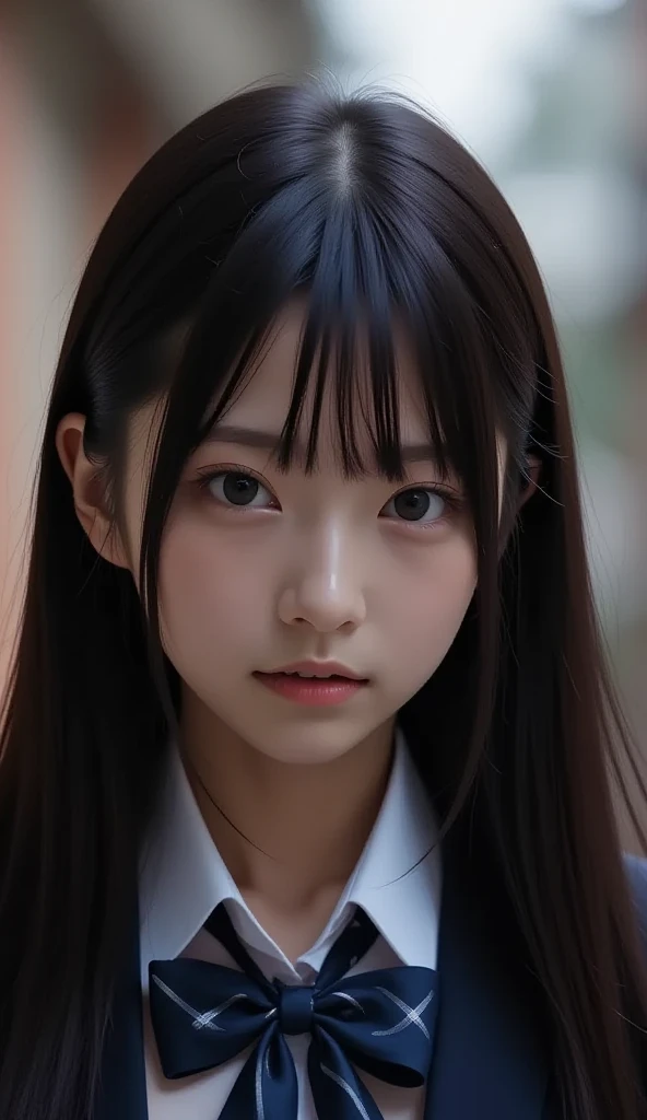 8K、cute、Adult Girls、uniform、Very angry、rage