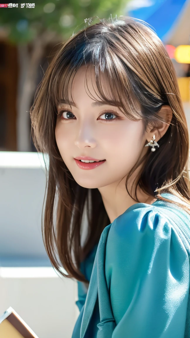 (RAW Photos:1.2), (Realistic:1.4), Beautiful detailed woman, Very detailed eyes and face, Beautiful attention to detail, Ridiculous, incredibly Ridiculous, Large file size, Very detailedな, High resolution, Very detailed, Highest quality, masterpiece, Very detailed, 8k wallpaper, wonderful, Fine details, masterpiece, Highest quality, Dripping green mucus, Extreme realism, Inside the game show studio, Beautiful Face, Delicate eyes, Winged eyeliner, Cleavage, Green slime on her head, White tank top