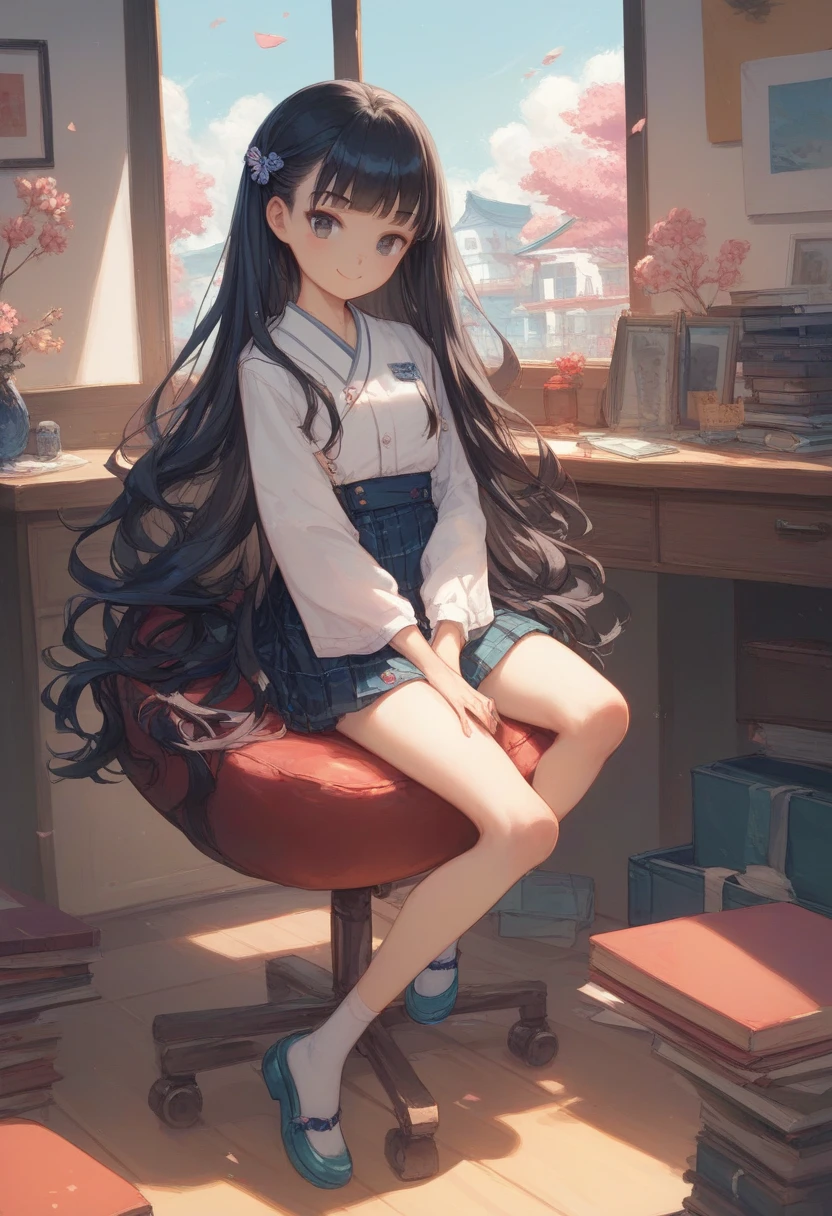 Highest quality,Highest Resolution, in loose socks,Gal,
