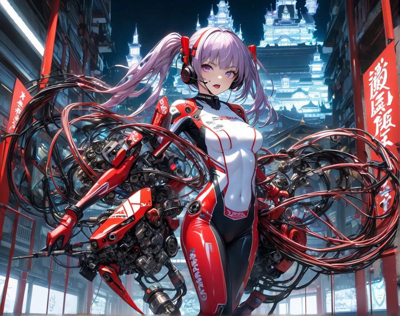 bright red image, full body, {{{Very beautiful world}}, {{{Very beautiful super nasty girl}, {{Super detail}}, {{Masterpiece}, {{{1 girl}, penetrating guts, overflowing, throwing out internal organs, super crazy madness, dynamic pose, super super bloody, super chaotic, {{biomechanical}}, large and small intestines hanging together, {{{girl with blown off internal organs} }, {{{Ultra photorealistic photos}}}}, {cute 1girl}, solo focus, Fresh colorful skin with dense shapes, Beautiful mechanical aliens, {{Girl-alien fusion}}, dynamic angles, cinematic lighting, soft lens flares, {{{Visceral landscape}}}, depth of field,