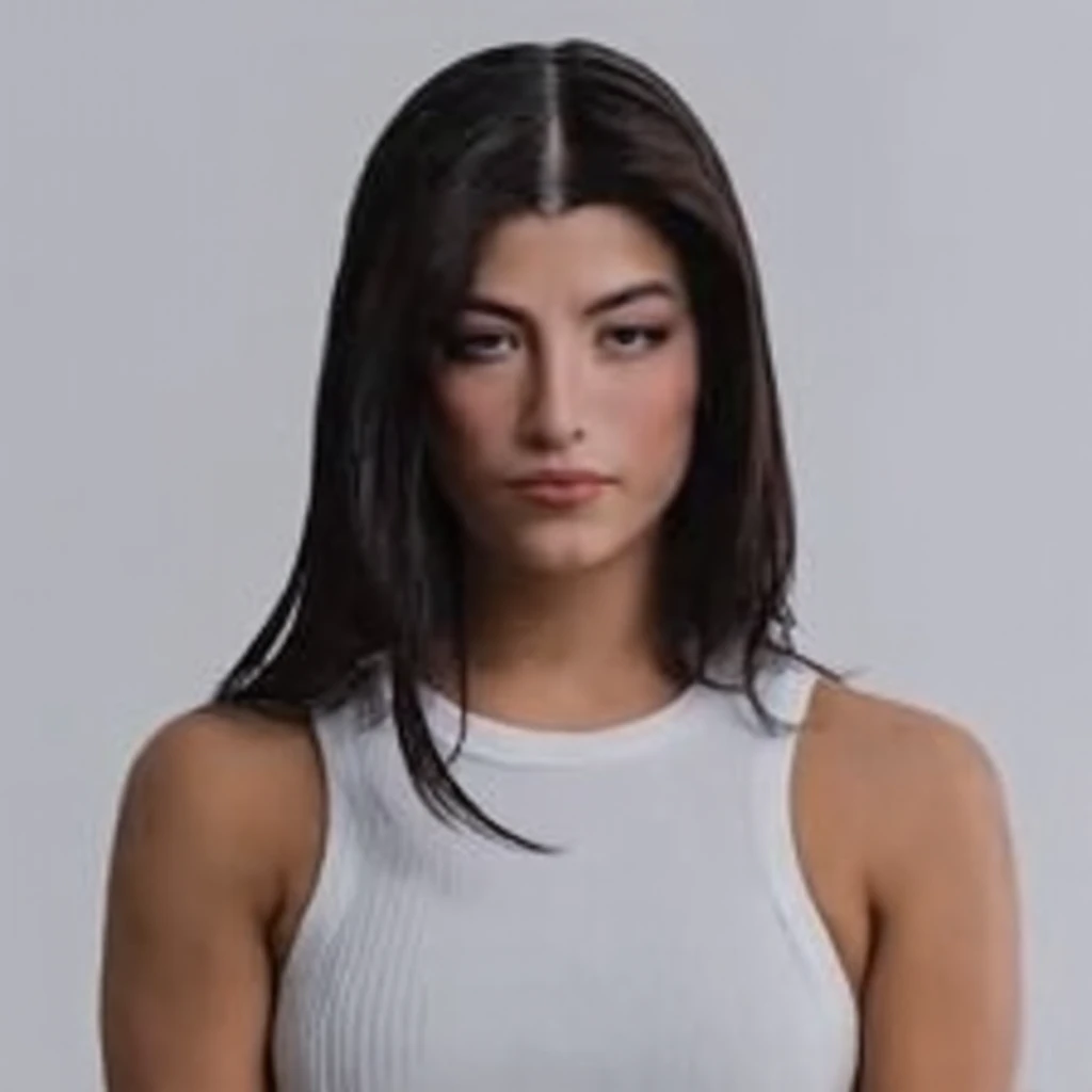 KourtneyKardashian, [ (art by Charles Burns:0.8) ,art by Mário Eloy:6], photograph, Aggravated slender Czech Woman of Peace, Long flowy hair, film grain, Nikon d850, Low shutter, <lora:KourtneyKardashianSDXL:.7>