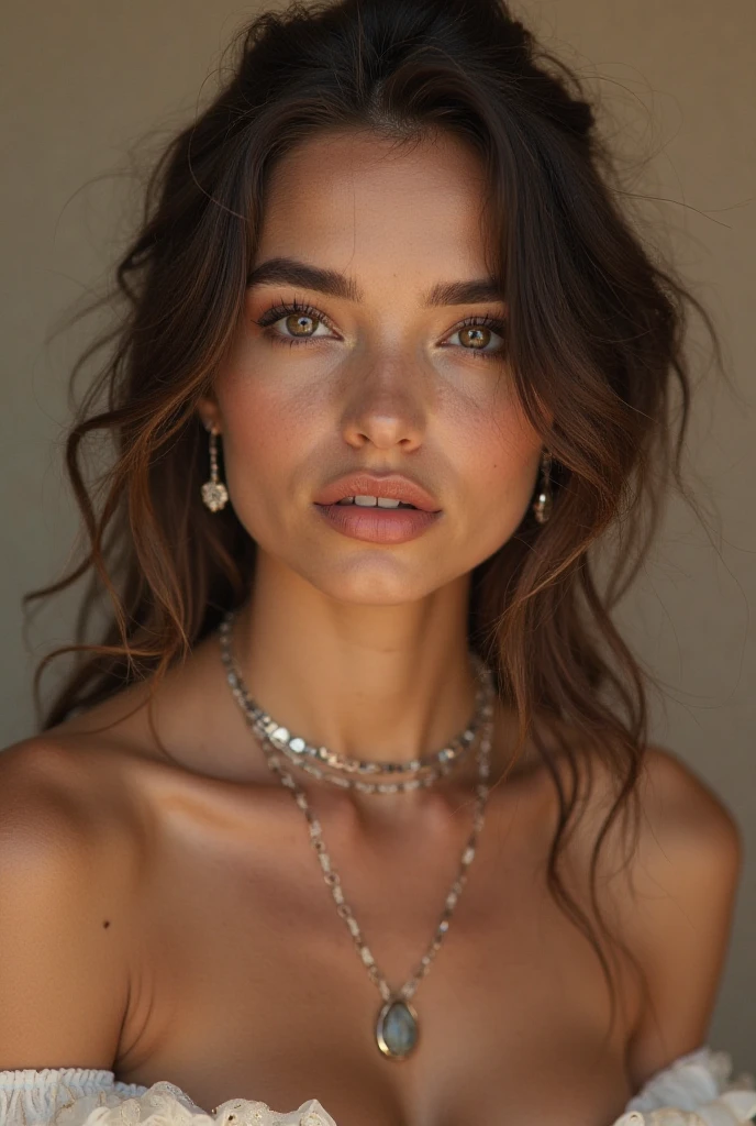 a girl with her tits out