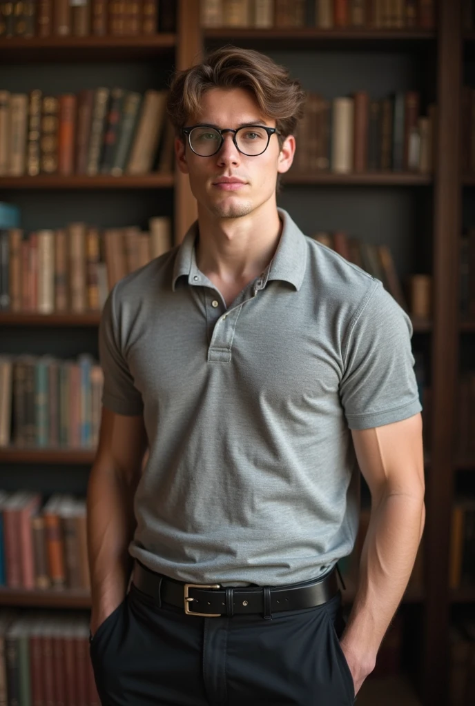 1boy, (Blue Eyes), happy smile,American boy,18 years old,Wear glasses,man hot nerd,young, thick body, slender, sport body build, child-like,Close-up photo,full body photo He is sitting in the middle of a lush forest with tall trees. He was holding a thick book and looked very focused on reading it. Around him, several other books could be seen open on the green grass. In the background, the setting sun gave off a yellow light softness that radiates between the branches of the trees that grow thickly." very realistic, high resolution, 8k resolution, intricate details, dramatic, wearing dark green colors micro thong with medium bulge,pale skin, skinny, good lighting, very pale skin, light skin, model with attractive body,medium bulge and medium butts,(Best quality, 8k, Masterpiece). High Detail , superior quality, natural lighting, beautiful, sexy, correct anatomy, good composition,realistic shapes, realistic skin tones,Natural eyes,realistic eyes,looking up at viewer,vpl,realistic muscles,Realistic wrinkles on the skin,Realistic arms and legs,Realistic face,realistic hair,Make a sexy and seductive face, Clear Focus: 1.2, Perfect Body virile: 1.4 , Slender Abs: 1.2, Highly detailed face and skin texture, detailed eyes, double eyelids, big upper lip, man focus,amazing composition, front view, HDR, volumetric lighting, ultra quality, elegant,Post a erotic photoshoot,Realistic pose,detailed hair,full body,Fujifilm XT3 photorealistic art by midjourney