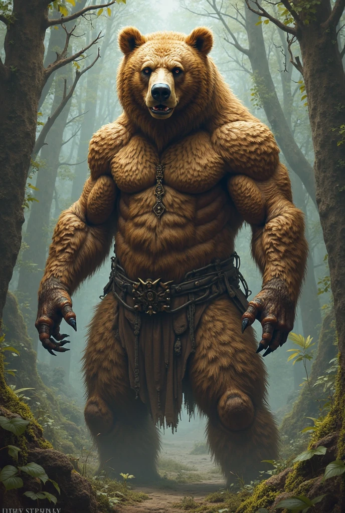 1 Hairy Bear Orc