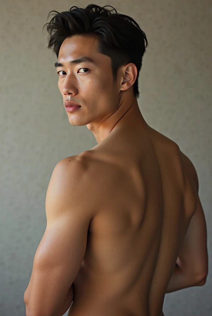 Korean sexy man without clothes