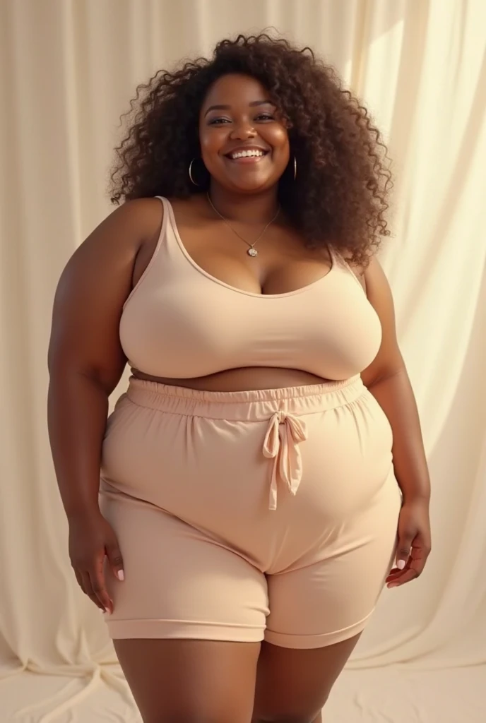 overweight woman