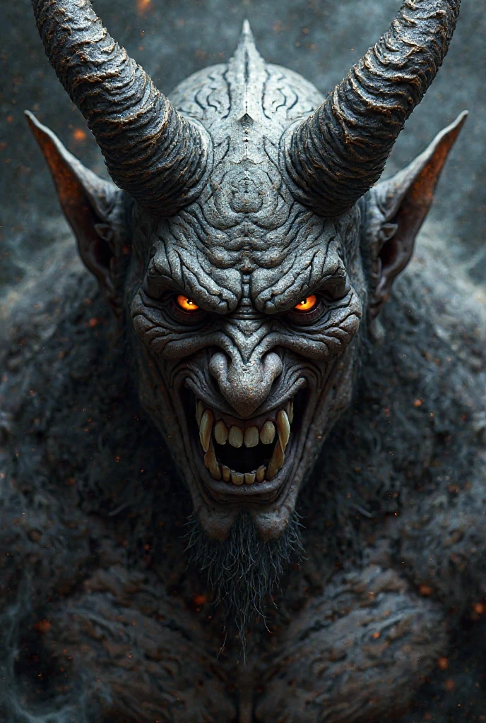 Infernal devil mask