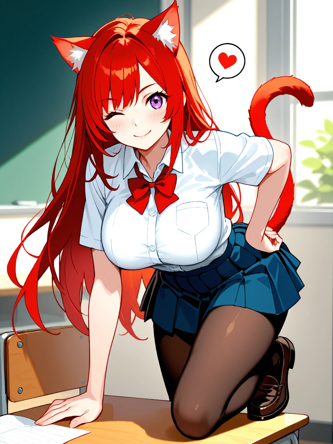 ((work of art)), ((best qualityer)), ((4K)), anthropomorphic furry girl red band very beautiful and young,the short hem of shirts, Raise the hem of your shirt to show your belly, short shirt, white  shirt, translucent camida, an extremely short skirt, Black Skirt, skirt a little transparent, pretty short skirt, the furry body would be on the coast, with a very perky hairy ass, very big ass, very big hairy breasts, breast nipple showing on the shirt, the skirt doesn&#39;t cover the entire ass, ass showing, white panties lowered, very thin and lowered panties, aparecendo panties down, very translucent panties, big ass and well pushed back. coastal body, com a very big ass aparecendo, shorter skirt e no nivel da virilha. Very translucent and thin panties lowered, tight panties lowered, shorter skirt, 5 cm skirt, the hem of the skirt would be at crotch level, her intimacy appears from behind too, a chubby intimacy, her species is a red band, with vivid colors, very cute, breasts out, breasts big, panties down, low panties, showing her private parts, very hairy and delicious body, a big, hairy tail, beautiful hair, I want her to be very anthropomorphic.
