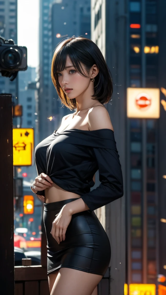 (
(Character: one Israeli woman, 20 years old, brunette, short hair)
(Clothing: wine red lawyer clothes, jewels, high heels)
(Pose: full body shot:1.7, dynamic pose)
(blurry, intense urban lights in background)
(Style: ((masterpiece:1.5)), (face detailed), photo-realistic:1.3, hyperrealistic, foggy, high contrast, shiny skin, soft lighting, backlighting, bloom, light sparkles, chromatic aberration)
