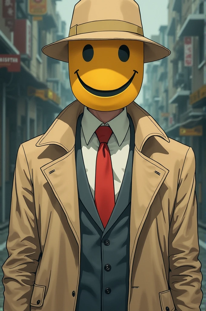 masterpiece, best quality, absurdres, perfect anatomy, 1boy, solo, DallasPD, mask, HomuraharaMale, brown jacket, brown pants, <lora:HomuraharaUniform:1>