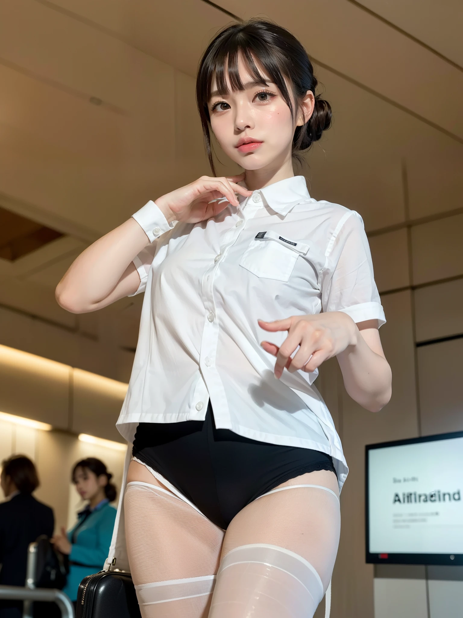 1:1.2),I'm looking at the camera with a smile on my face,(Shooting from a low angle:2.0)、(Panchira 2.0)、(榴shrapnel:1.8)、(((シースルーのOne-shoulder mesh girls outfit))),(((Dynamic pose))),(((Abdominal Peek))),(((Show lower chest ))),(((See-through yellow and white see-through metallic miniskirt lift:1.5))), Thigh-high lace queen long boots、( Costume Transparency:2.0)、(((Bare inner thighs))),(((Formula One racing car display))),Ulzzang-6500-v1.1, (Original photo:1.2), (Realistic:1.4), 美しく繊細なgirl,(Smile 1.8)、(Big Breasts:1.8)、(Pale pink nipples:1.0)、( Pale pink areola:1.0)(Erect nipples:1.8)、( topless:1.5)、Earrings))), ((highest quality)), ((Complex and detailed)), ((超Realistic)), irrational solution, Mature Woman,girl,(Car Truck), , perspective, very詳細, {1girl:2}, {Focus Only}, Japanese actress, 18-year-old, whole body, , (shrapnel, teeth, Lift your butt, , Hip Focus:1.0), , Beautiful details,, lipstick,(From behind:1.8), Looking over your shoulder,,(Molestation:1.8) Japanese women, very , Grab your chest, , Grab your ass, She has thousands of men around her....、I was clutching my chest, Grab your chest, Multiple hands, masterpiece, highest quality, very詳細な, Molestation, Crowdsurfing, veryリアルな顔, veryリアルな目, (There were a lot of men around her.....:1.3), Men grab her body, Compressing the breasts, Molestation, masterpiece, highest quality, very詳細な, Multiple hands, stage, ,, Crazy crowd grabs her ass, 彼女の周りの男たちがGrab your chest, , Many people are clutching their chests, Be beaten, Pulling on clothes, , Browsing Caution, Grab clothes, tearing clothes, Abused, , Drenched in sweat