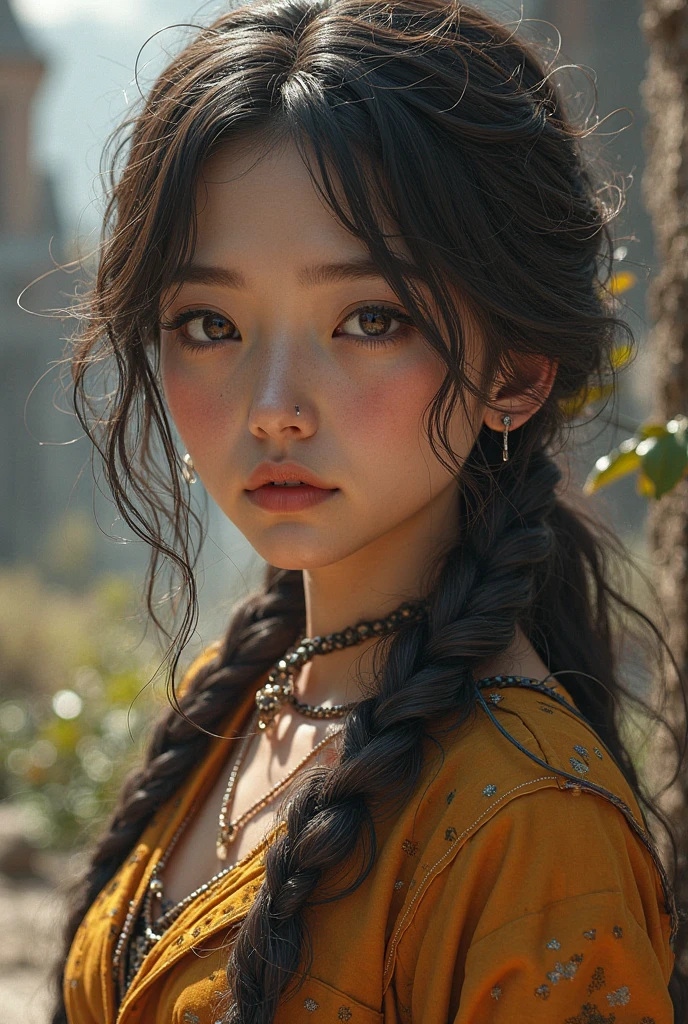 Highest quality, masterpiece, Ultra-high resolution, (Realistic: 1.4), RAW Photos, 1 Girl, Shiny skin, (Ultra-Realistic Details)), Portraiture, Global Illumination, Shadow, Octane Rendering, 8K, Ultra Sharp, big, South Korea details, Very intricate detail, Realistic Light, CGSoation Trend, Purple eyes, Glowing Eyes, To the camera, Neon Details,(Lighting on face:1.5)),((Delicately depicting the face:1.2)),((multicolored hair colors:1.2)),((Dreadlocks:1.4),(((Completely naked))),(((nsfw)))