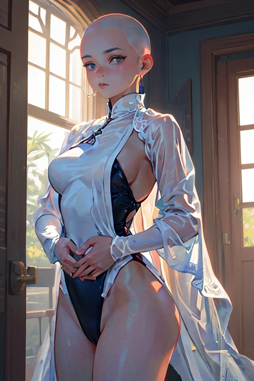 4K resolution, 8K resolution, beautiful, Highest quality, Absolutely wonderful, Very detailed, Ultra-high resolution, masterpiece, RAW Photos, Realistic, Depth of written boundary, Cinematic Light, ,(Fondo de ruinas de mazmorra en ruinas:1.4 ),
One sexy mature woman,
Black bob cut short hair, Beautiful face with exquisite details, A calm expression on a face,
Transparent white skin, Very sensitive skin,
Great proportions, Glamorous Body, Anatomically correct body, Shapely large breasts, Shapely ass, Firm thighs,
High leg swimsuit, Bold design, Beautiful decoration, Detailed cloth texture,
Night sky background, Dark sandy beach at night,( nsfw:1.4 ),(nsfw V2.1), cute,slutty,sensual,seductive look,seductive,((erotic)),opulent,sumptuous,((nsfw))),(anatomía perfecta :1.4), (vestido transparente white:1.4), (Selena Gómez :1.4),( face detailed Selena Gómez V2.1), (fondo Luna brillante grande :1.4)