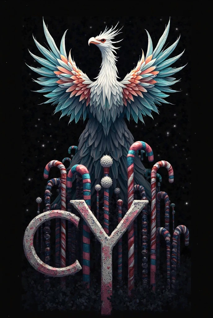 Model: long wavy black hair, full dark lips, Smoky eyes, BREAK, Setting: Room with black color, Broken glass,multicolored neon crystals, BREAK, bodypaint: Polychromatic geometric patterns, Torso cover, Arms and legs, BREAK, Accessories: Chrome-plated chains with torn body, Silver Choker, black feathered white black wings, Naked, Topless, naked body,BREAK, the pose: on a bed, looking forward, truth, Magic, Magic, wolf ears, Wolf, up close, northern lights, spectrum