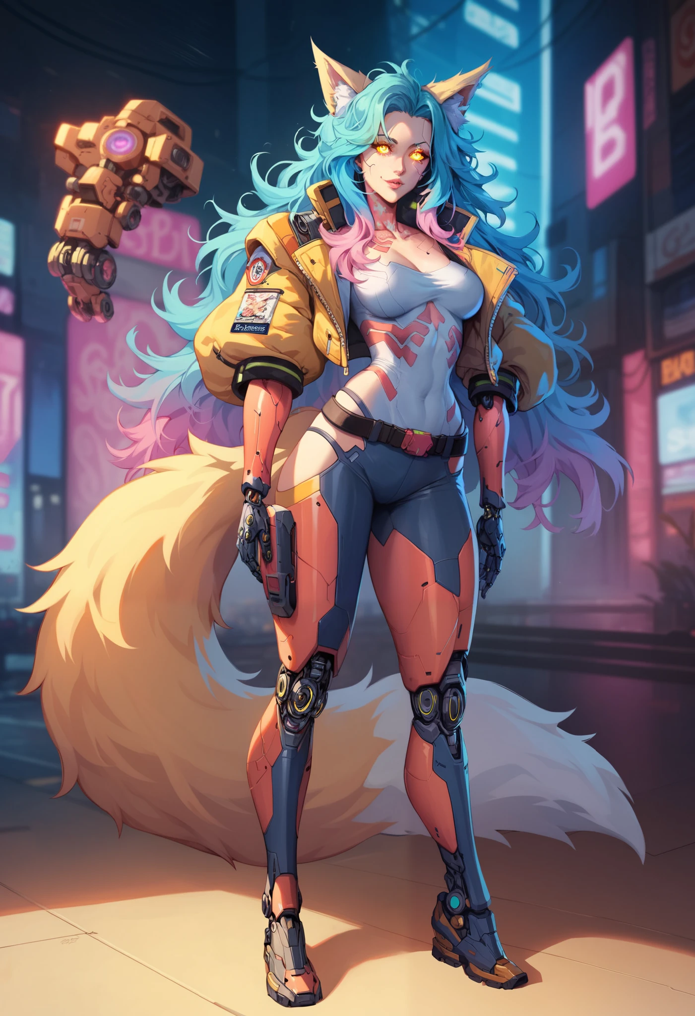 ((furry)), (colored comic)), ((colored comic style)), sequential framing, ((impact frame)), (multiple frames, same photo), ((furry: 1.2)) (first frame, (anthropomorphic fox, cybernetic threads across the body, cyborg part, tattooing)), female, tattoo, (wearing a white open silk shirt: 1.5.), ((long hairy red coat)), auto heel, (second frame anthropomorphic wolf running ready to throw a punch: 1.2)), /(third frame, taking punch, ((fourth frame, falling into a cyberpunk car)), three sided view, multiple views, cut-in