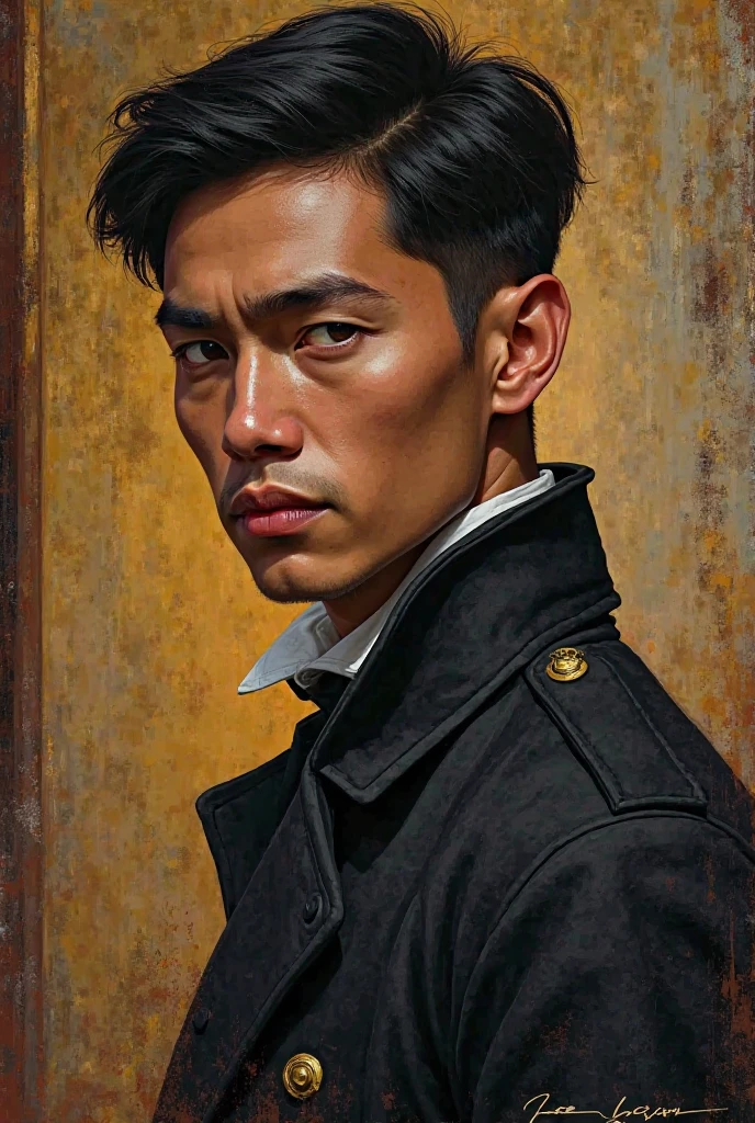 Yibo Wang, VHS Effect, (Poster: 1.2), Poster on the Wall, Nostalgia, Movie Poster, (Skin Texture), Intricate Detail, Fine Detail, Ultra Detail, Ray Tracing, Subsurface Scattering, Diffuse Soft Light, Shallow Depth of Field, (Oliver Wetter) Ed Blinkey, Atey Ghailan, Studio Ghibli Professional majestic oil painting, Jeremy Mann, Greg Manchess, Antonio Moro by (greg rutkowski:1.4), bokeh