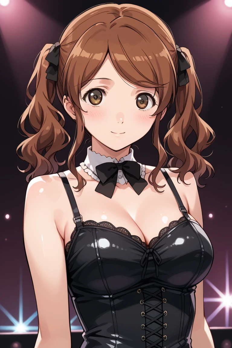 (Close-up shot, Highest quality:1.5, High resolution, Hmph, 4K, Detailed lighting, Bunny Suit, pantyhose, bow tie, Seductive pose, smile, (Sitting on table:1.3), (Casino Background:1.3), 0. Action:(Crossing your legs: 1.3), (Sitting:1.3), ①Quality:(One girl), (Highest quality:1.3), (masterpiece:1.3), (Super detailed:0.8), 8k, Highly detailed CG, Perfect hands:1.2), (Perfect Anatomy:1.2), ② Eyes:Sparkling Eyes, Fascinating目の反射, Sparkling eyes, 3) Depth and three-dimensionality of lighting:Bright light, Moody lighting, Natural light, Best lighting, ④Chest:(Huge breasts:1.1), (Beautiful breasts:1.1), , ⑤ Part: ⑥Body type:Slim figure, Torchlight. Beautiful feet. Beautiful Abs, Seven Heads, Tight waist, Small Head, ⑦ Skin:Detailed skin, ⑧ Expression:(blush:1.0), Detailed face, View your viewers, Break, Happy, See the face and feel, I love lots of milk, Waiting for a kiss 9th style: Sexy Body, animation, figure, Fascinating. ⑩Theme:(Kogane Tsukioka, (Brown eyes:1.5), ⑪Hair: Shiny Hair, Floating Hair, Brown Hair, (hair band:1.4), (ponytail:1.4), ⑬Composition:, (Upper Body:1.4), (From below,:1.7), (From the side:1.1), (Extremely close-up footage: 1.6), Very wide shot, Dutch Angle BREAK BREAK ⑭ Costume :Playboy Bunny,Bunny ears, black Bunny ears, fake Bunny ears, pantyhose, black pantyhose,bow tie, Wrist cuff, Black leotard, Earrings, BREAK ⑮Others: