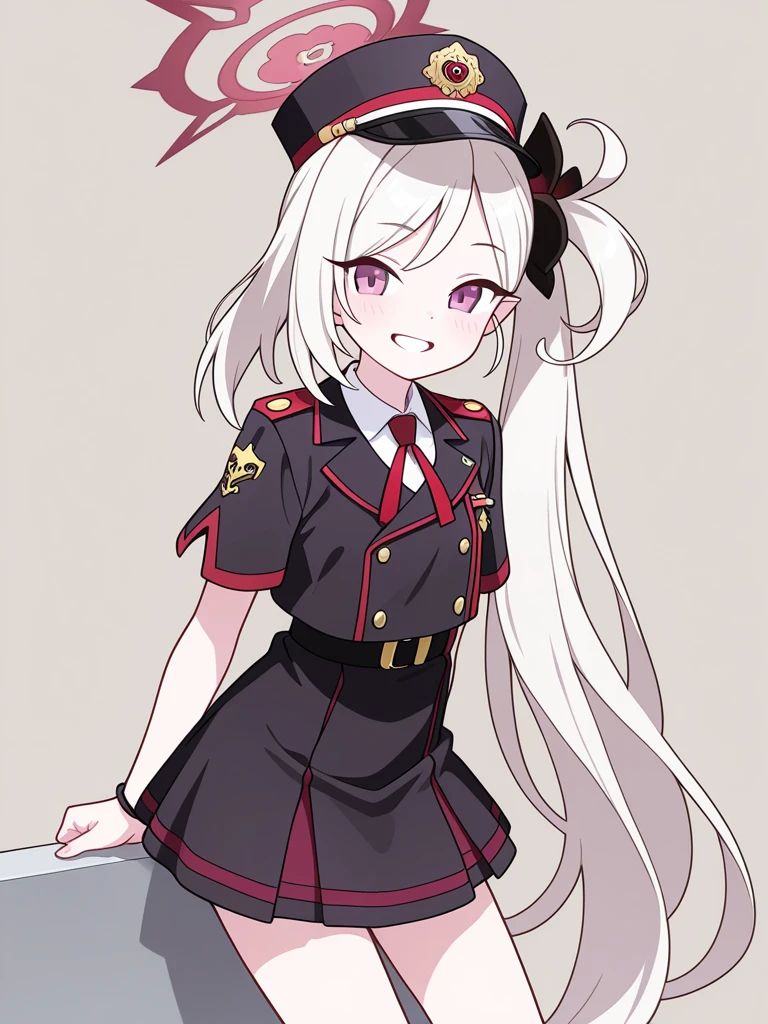 um close up de uma pessoa fardada segurando um celular, linha de frente das meninas style, detalhes finos. linha de frente das meninas, from linha de frente das meninas, kantai collection style, linha de frente das meninas, linha de frente das meninas cg, estilo azur lane, linha de frente das meninas universe, personagens de azur lane, anya from the spy family x, do videogame azur lane, De Arknights