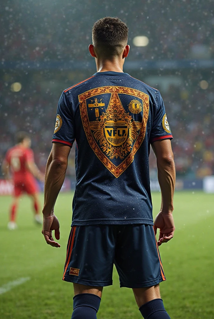 Messi with the Nazi symbol
