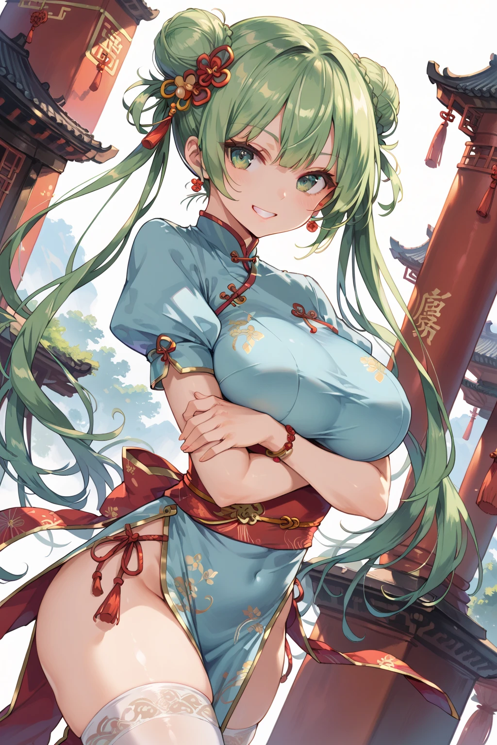 Royal sister,Mature,Dragon Horn,Dragon Tail巴,Qinglong,Cyan and Blue,Fantasy style,Otherworld style,Ball head,Bun head,Headband,Dragon Horn,horn,Dragon Tail,Smooth tail,蓝色Dragon Tail,蓝色Dragon Horn,flat chest,flat chest,Big Ass,宽Crotch,Crotch,宽Crotch,Big Ass,Fat buttocks,Big Ass,宽Crotch,宽Crotch,宽Crotch,Thin waist,cheongsam,蓝色cheongsam,蓝色cheongsam,Gloves,Boxing Stance,Fighting Stance,Fighting Stance,Close-up above the waist,Dungeon Background,Dungeon Background,Spooky background,Indoor background,Indoor background,Indoor background