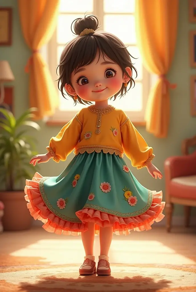 child (overskirt) (short) mo