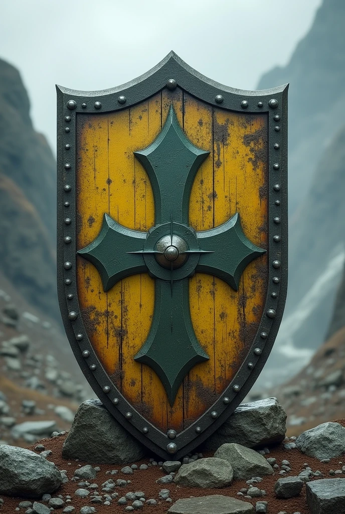 Create a background that matches this battle shield.